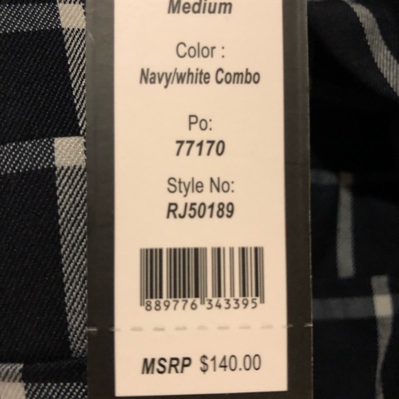 🌼2 for $30🌼NWT ROMEO & JULIET COUTURE WINDOWPANE - Picture 5 of 5